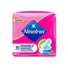 Toalla Higienica Rapigel Nosotras Bs X 10