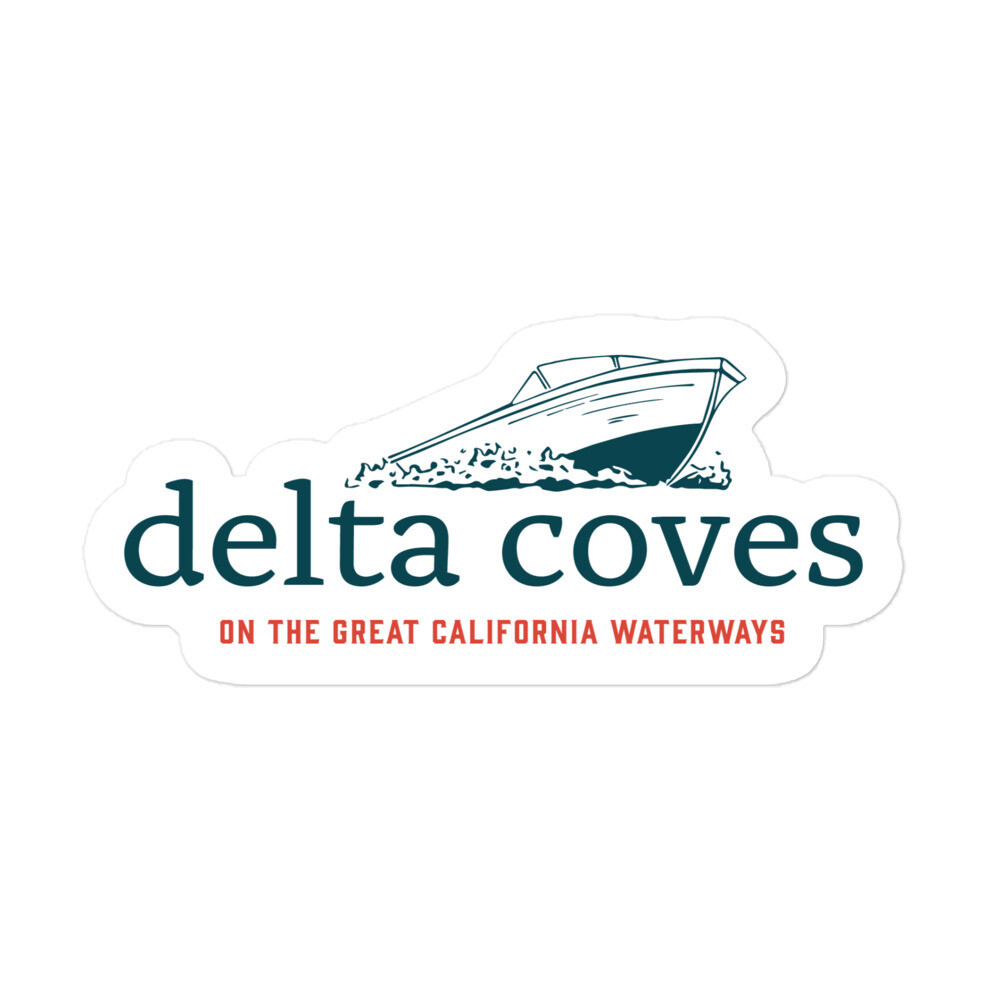 Delta Coves Sticker