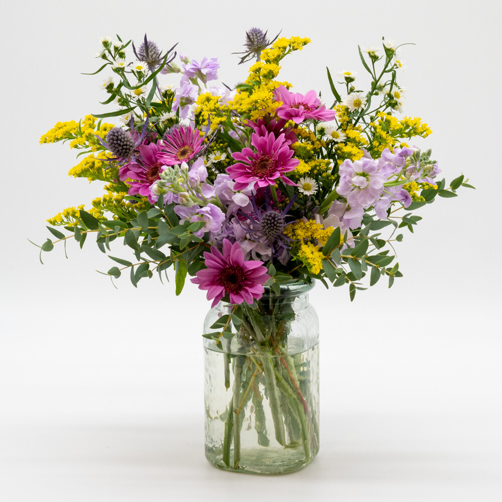 Gathered Wildflower Vase