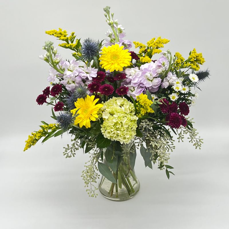 Gathered Wildflower Vase Deluxe