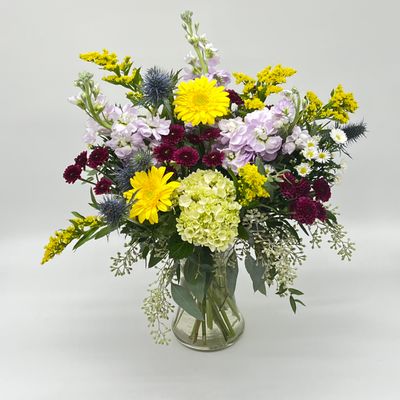 Gathered Wildflower Vase Deluxe