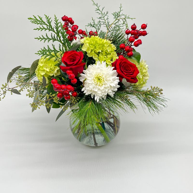 Yuletide Cheer Vase