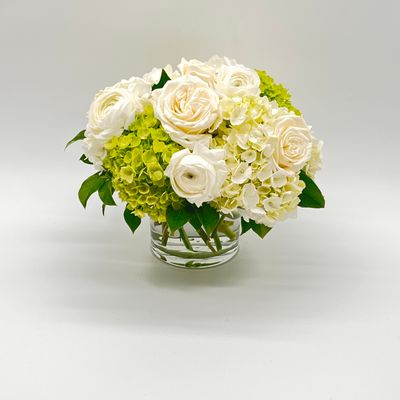 Elegant White Centerpiece