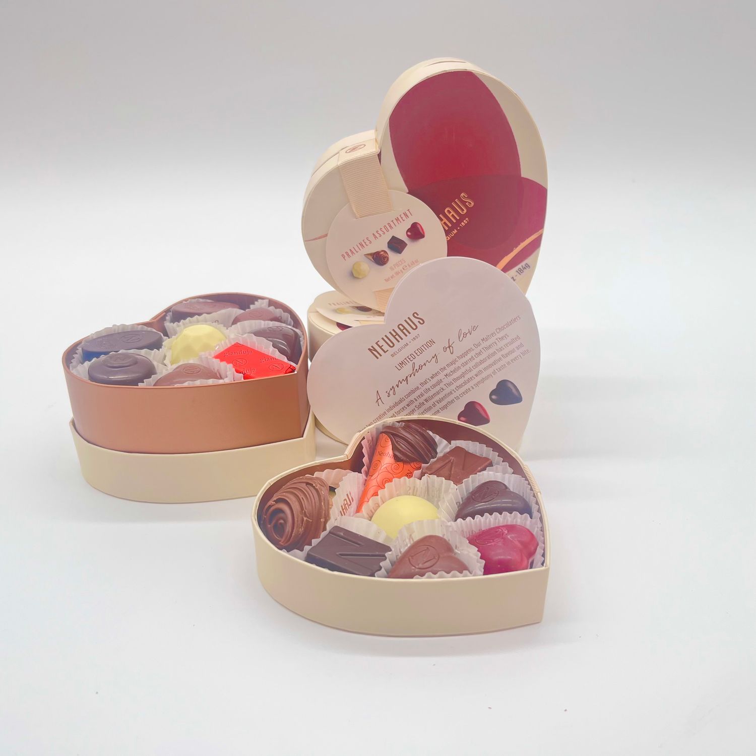 Pralines Assortment Heart Box