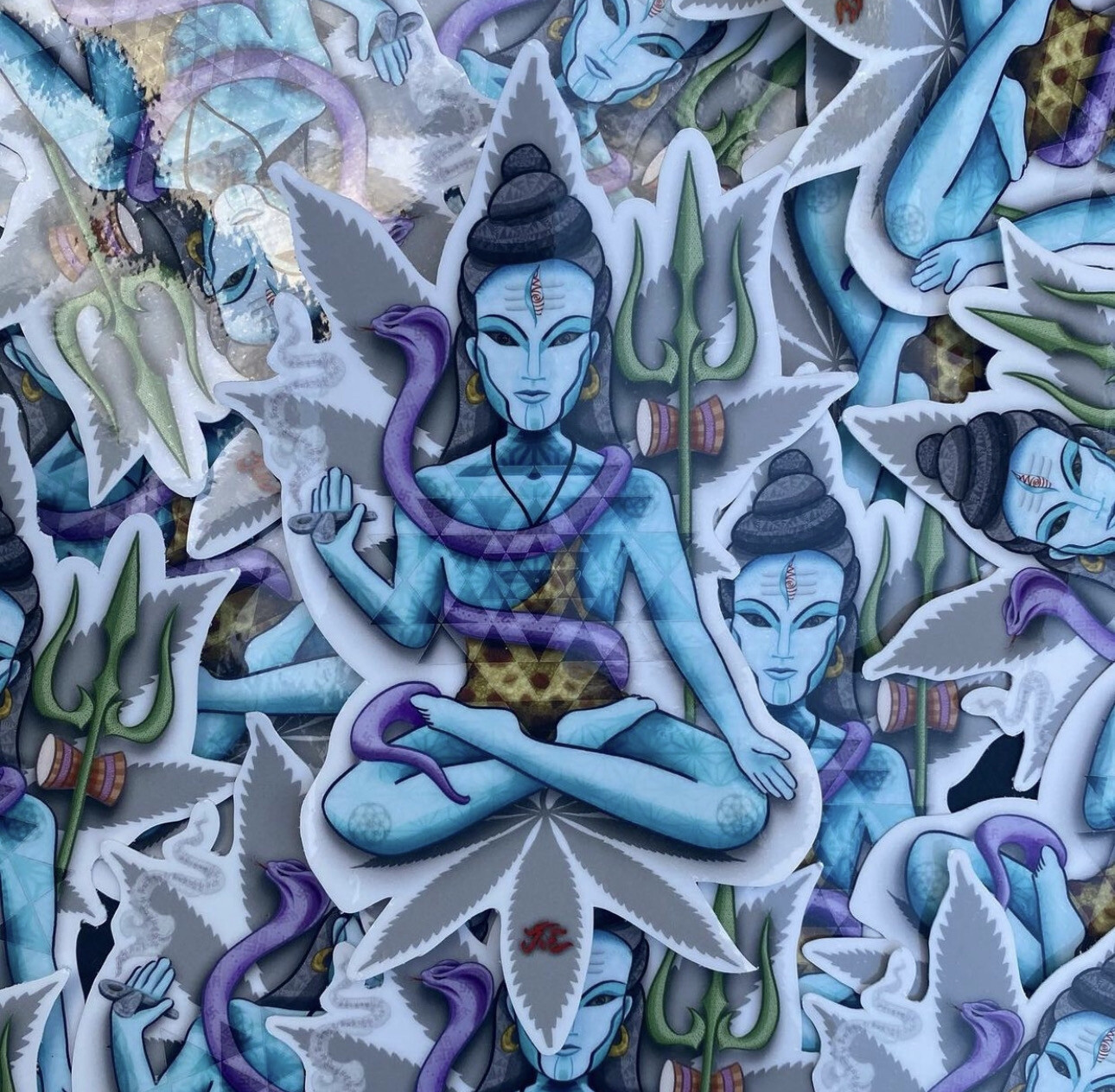 Boom Shiva Sticker