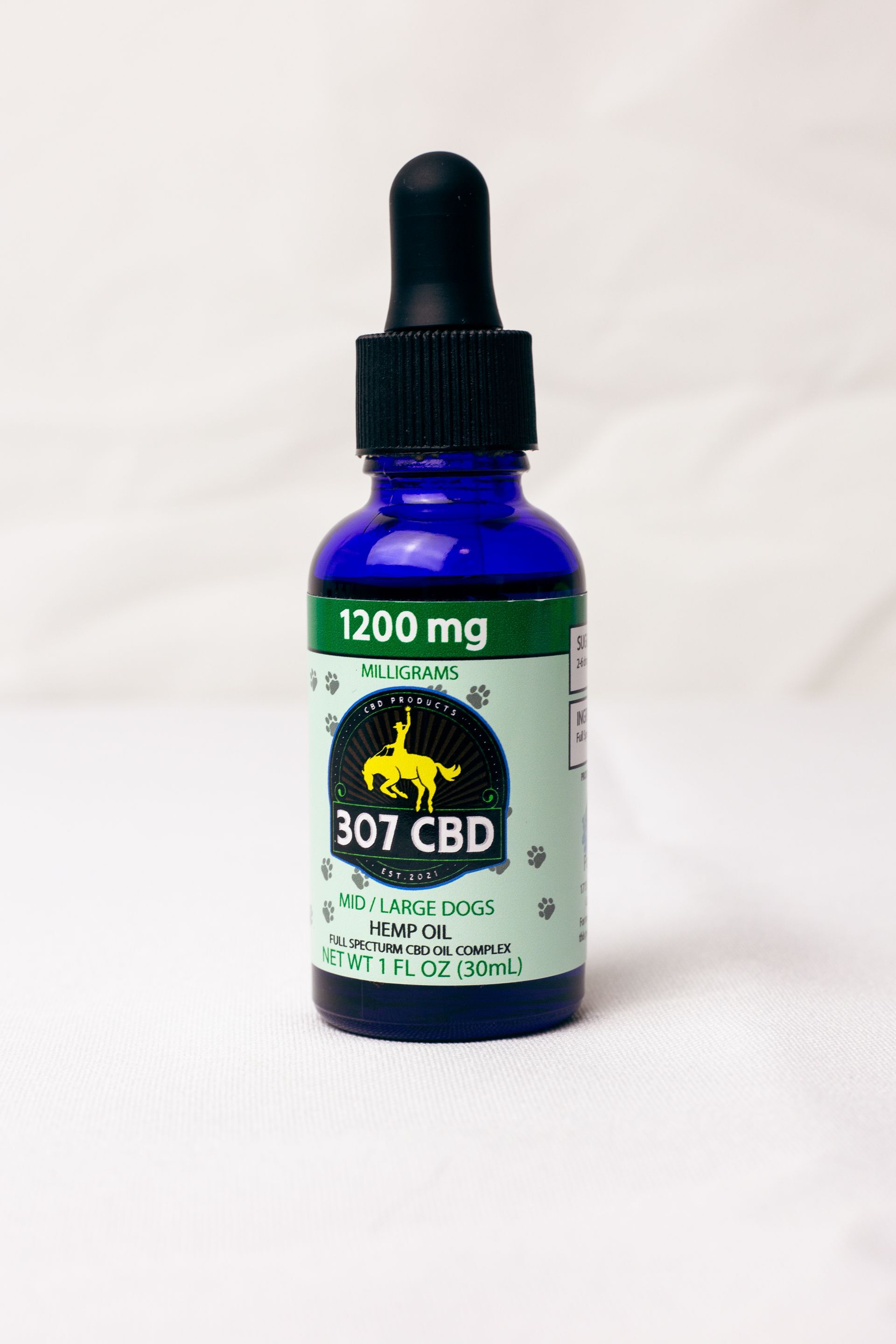 1200mg Full Spectrum Pet Tincture