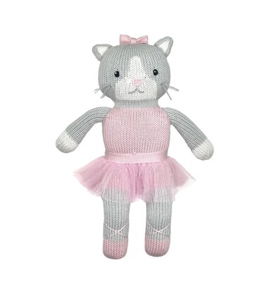 Zubels Callie Ballerina Kitty 12”