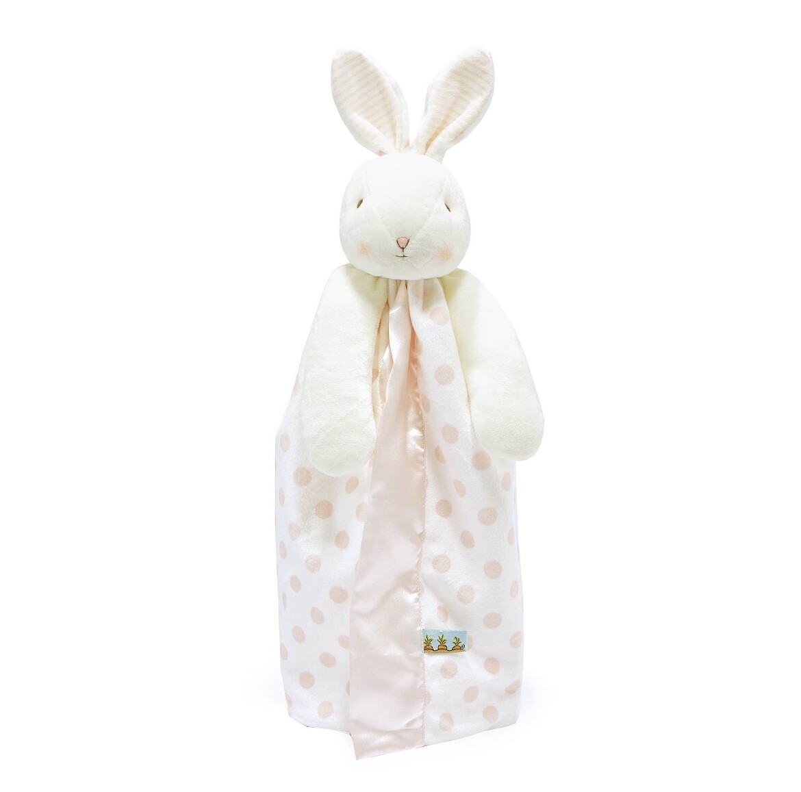 Bunnies by the Bay Blossom Bunny Pink Dot Buddy Blanket