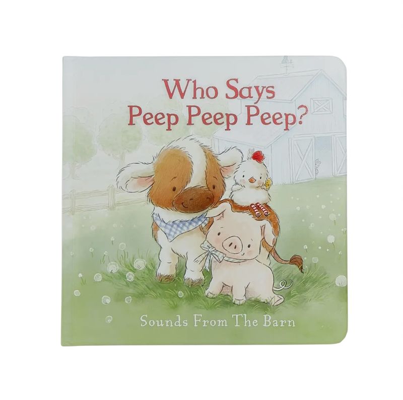 Bunnies By the Bay Who Says Peep Peep Board Book