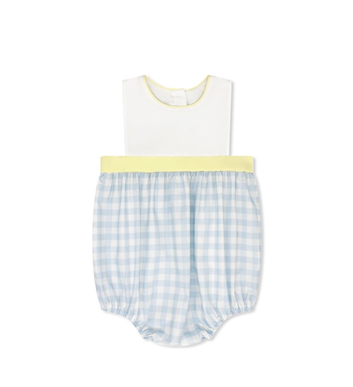 SS26 Lullaby Set Baldwin Blue Check Hollis Bubble