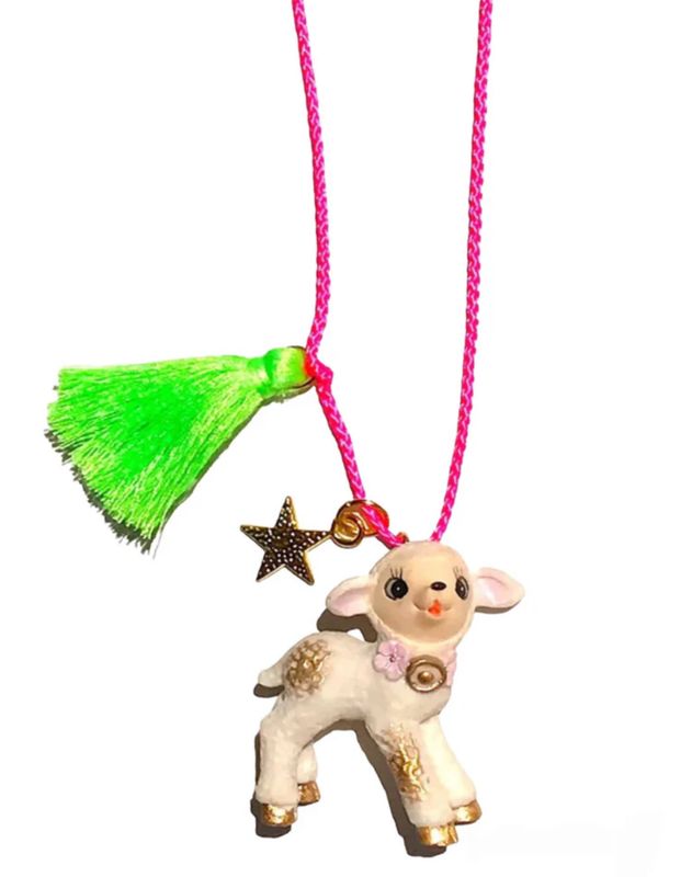 Gunner &amp; Lux LaLa Lamb Necklace
