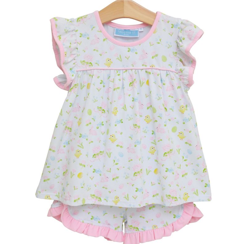 SS26 Trotter Street Kids Cottontail Ruffle Play Set