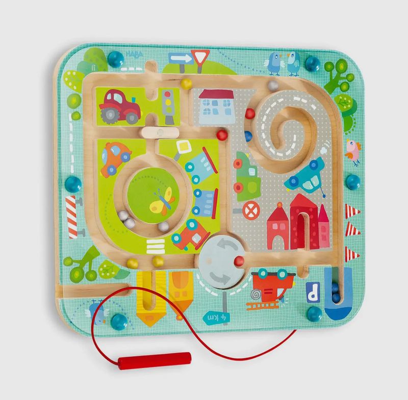 Haba Town Maze Magnetic Puzzle Game
