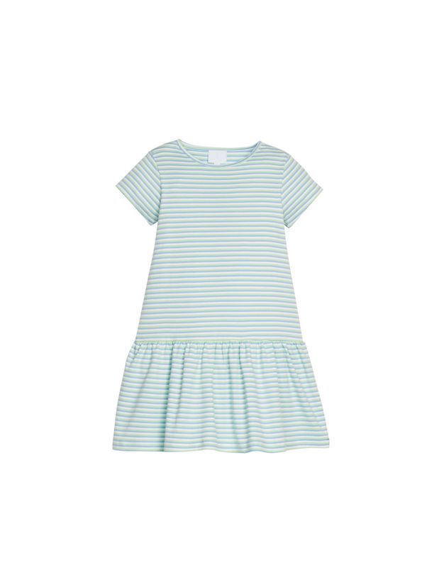 Little English Greenview Stripe Kari T-Shirt Dress