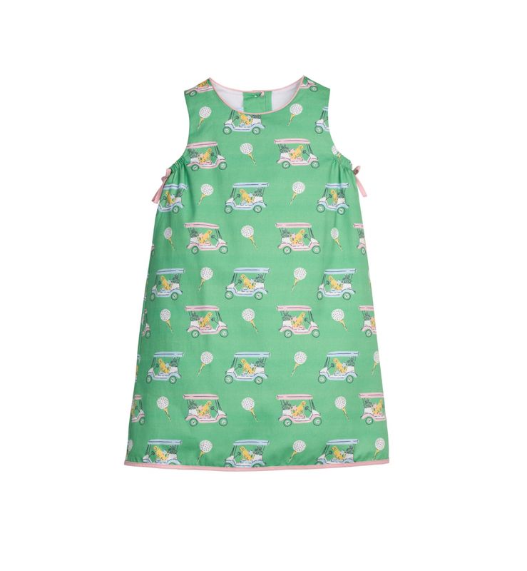 Little English Paws on Par Pink Lily Dress