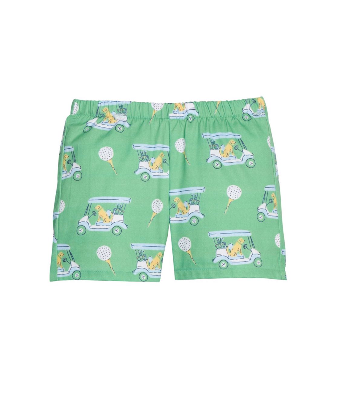 Little English Paws on Par Blue Basic Short