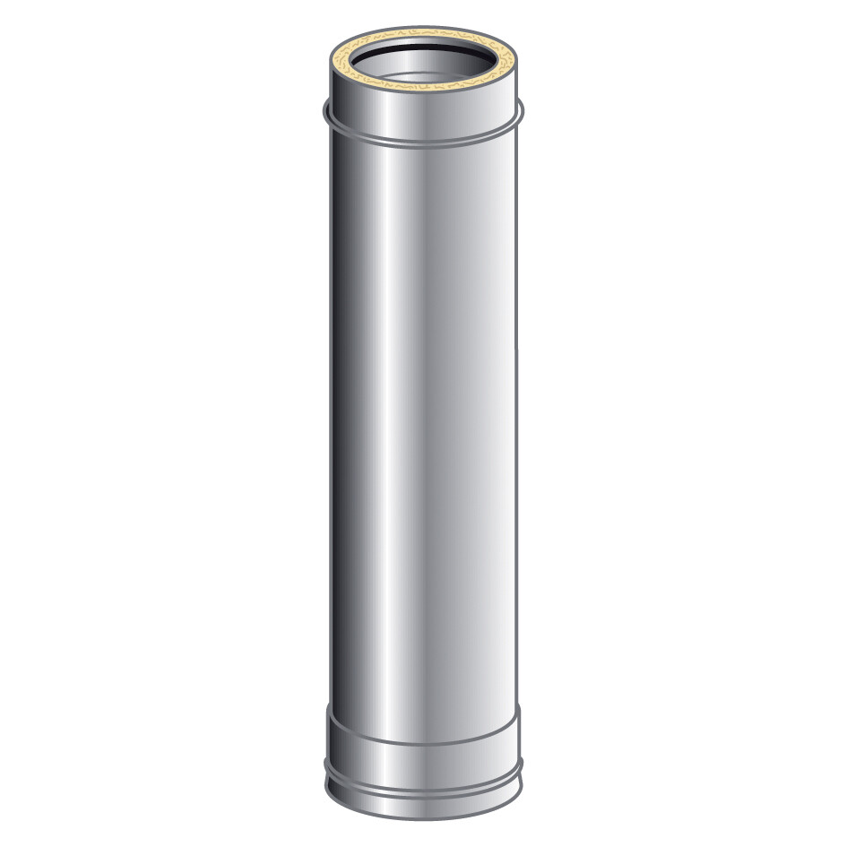 TUBO INOX 1MT COIBENTATO