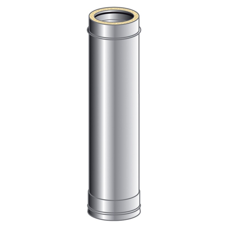 TUBO INOX 1MT COIBENTATO