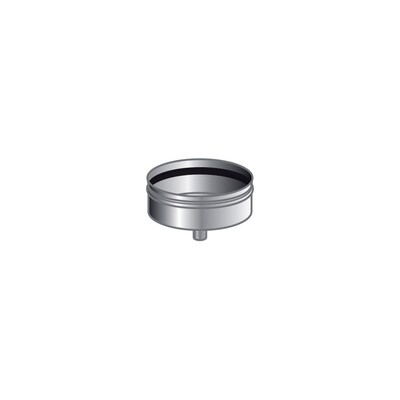 TAPPO SCARICO CONDENSA MONO PARETE, INOX 316 L BA