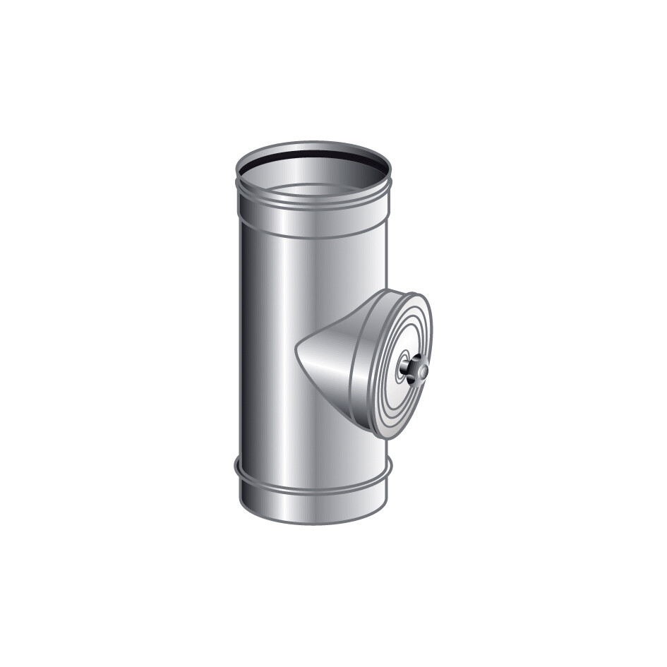 ISPEZIONE TAPPO TONDO MONO PARETE, INOX 316 L BA