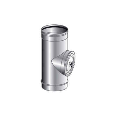 ISPEZIONE TAPPO TONDO MONO PARETE, INOX 316 L BA