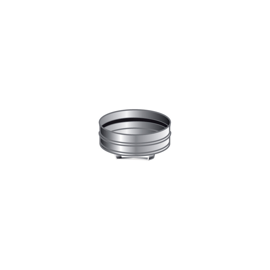 TAPPO CIECO MONO PARETE, INOX 316 L BA