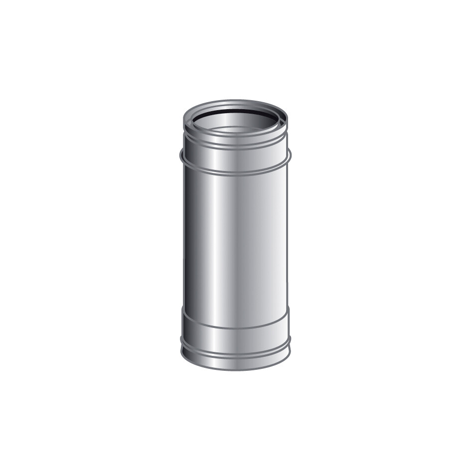 TUBO INOX 0,5 MT INTERCAPEDINE ARIA