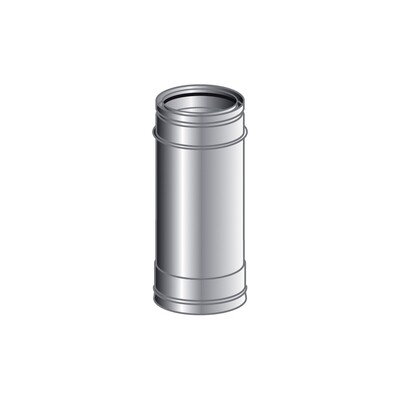 TUBO INOX 0,5 MT INTERCAPEDINE ARIA