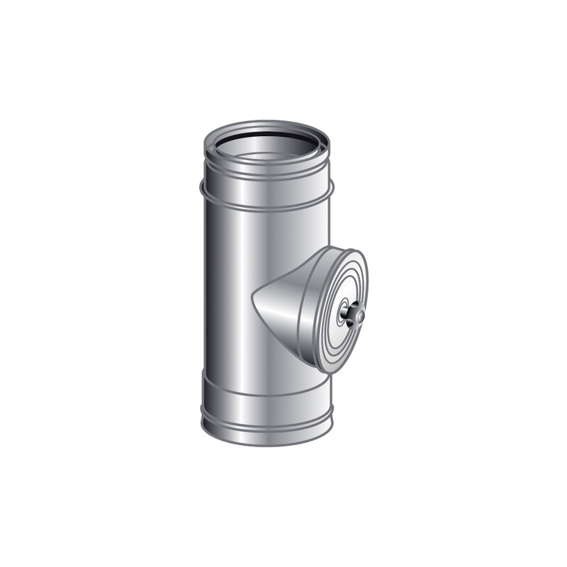 ISPEZIONE TAPPO TONDO INOX INTERCAPEDINE ARIA