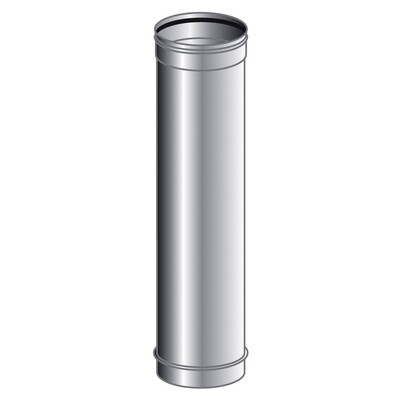TUBO 1 MT MONO PARETE, INOX 316 L BA
