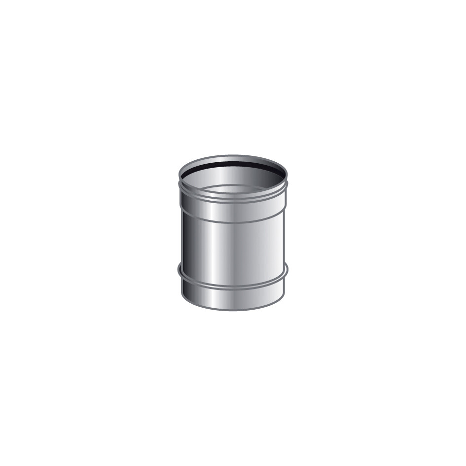 TUBO 0,25 MT MONO PARETE, INOX 316 L BA