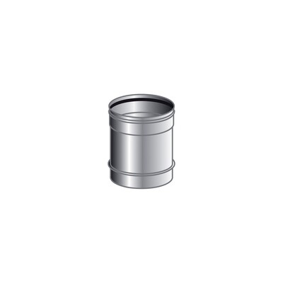 TUBO 0,25 MT MONO PARETE, INOX 316 L BA