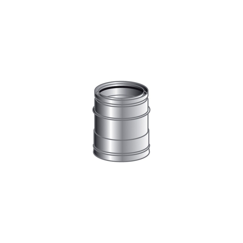 TUBO INOX 0,25 MT INTERCAPEDINE ARIA