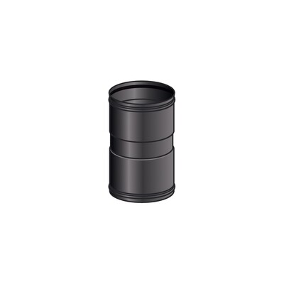 MANICOTTO F/F MONO PARETE, FERRO 1.2 VERNICIATO NERO