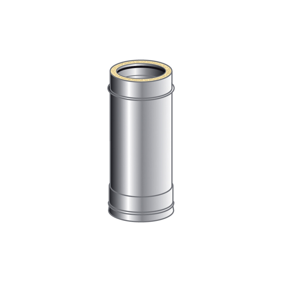 TUBO INOX 0,5 MT COIBENTATO