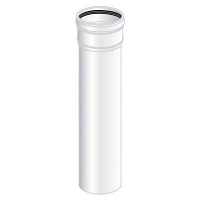 TUBO 1 MT MONO PARETE PLASTICA