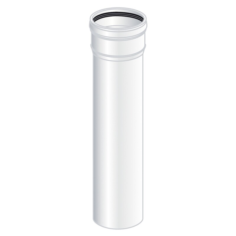 TUBO 1 MT MONO PARETE PLASTICA