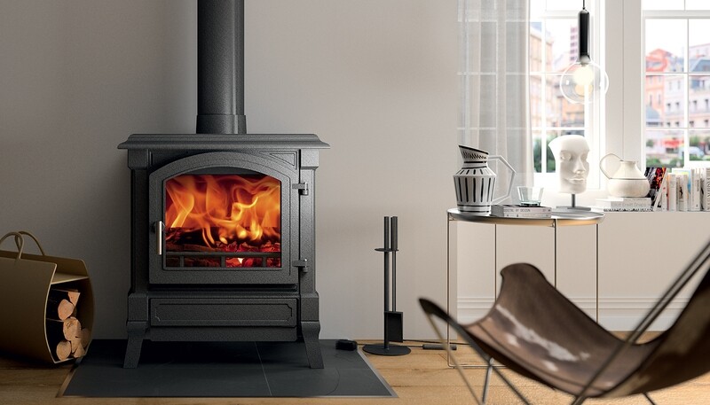 STUFA A LEGNA IN GHISA NESTOR MARTIN MOD. H33 2-12 KW