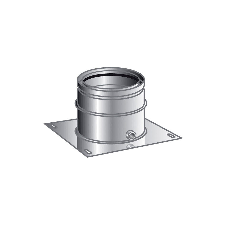 PIASTRA DI PARTENZA INOX INTERCAPEDINE ARIA