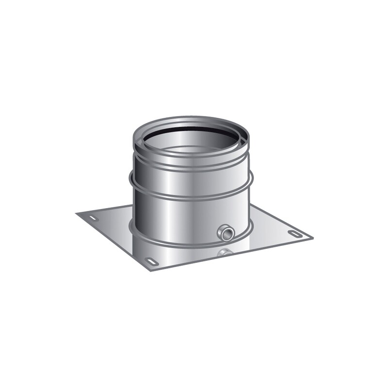 PIASTRA DI PARTENZA INOX INTERCAPEDINE ARIA