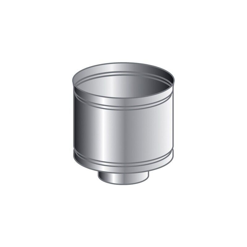 TERMINALE A BOTTE INOX INTERCAPEDINE ARIA