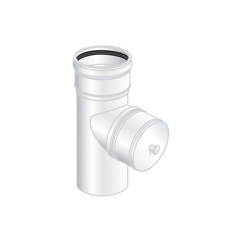 ISPEZIONE TAPPO TONDO MONO PARETE PLASTICA
