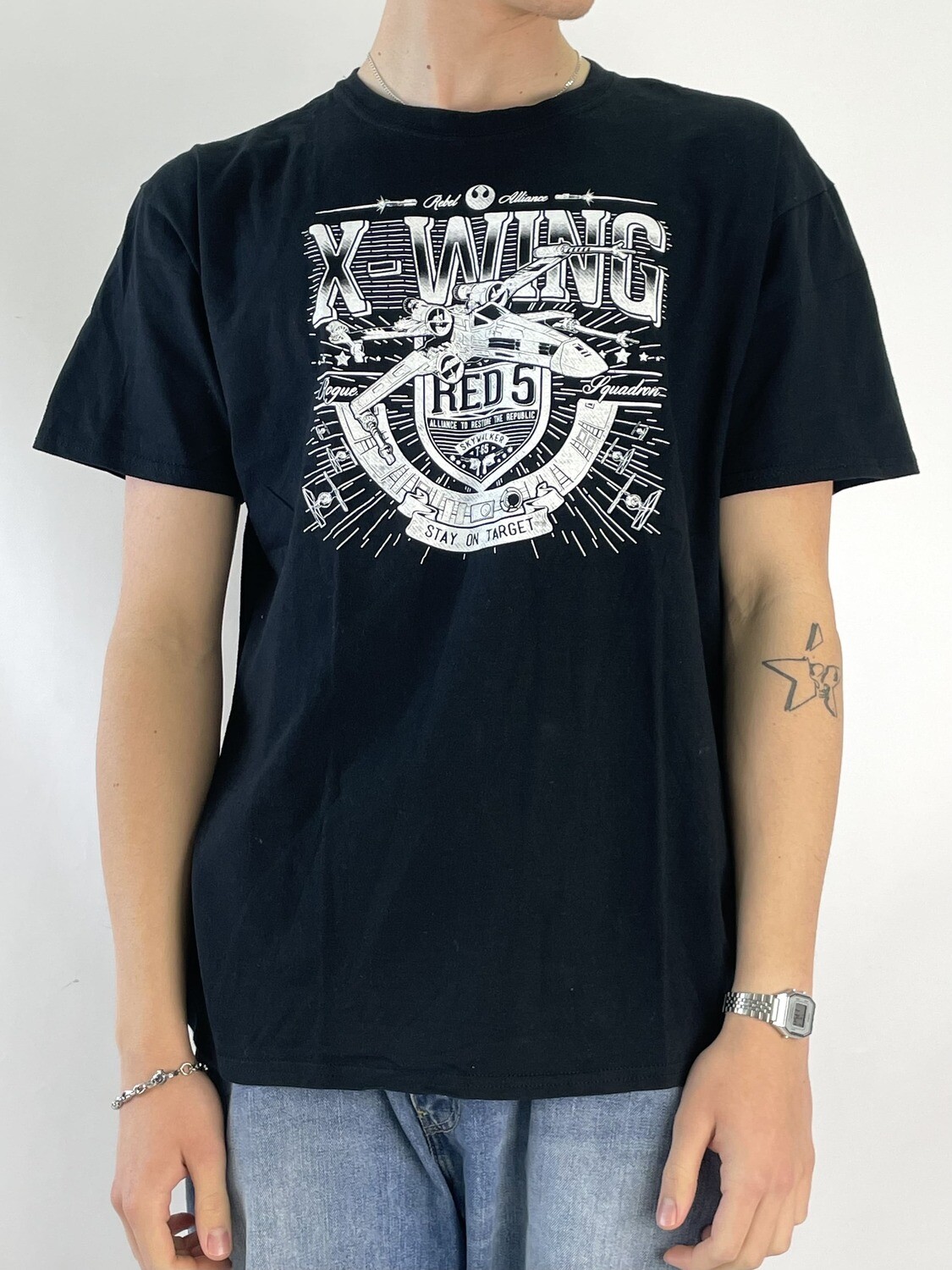 T-shirt z nadrukiem &quot;X-Wing&quot; (XL)