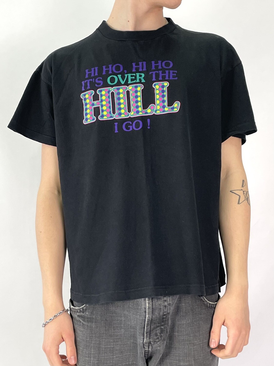 T-shirt z nadrukiem &quot;Hill&quot; (L)