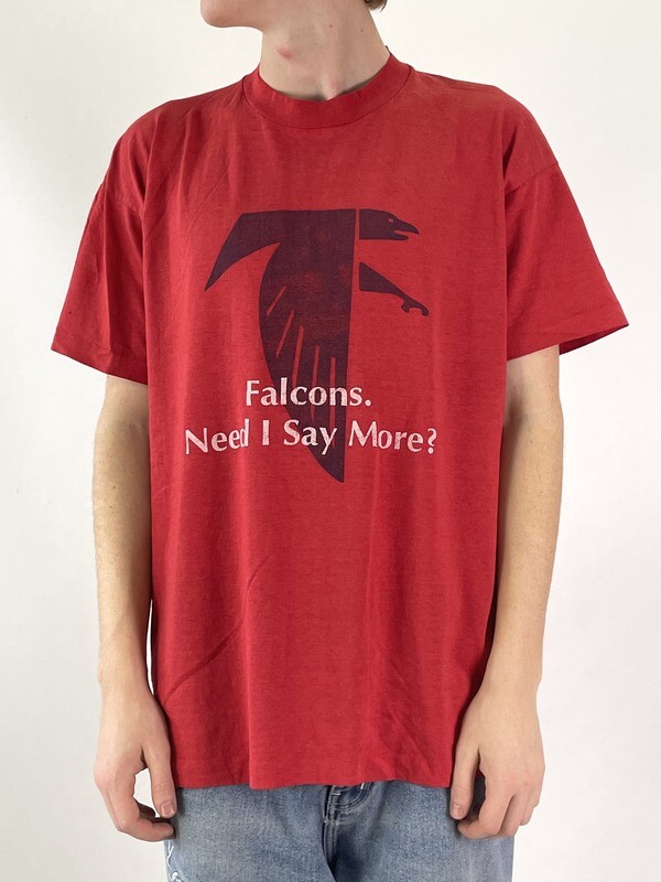 T-shirt z nadrukiem &quot;Falcons&quot; (XL)