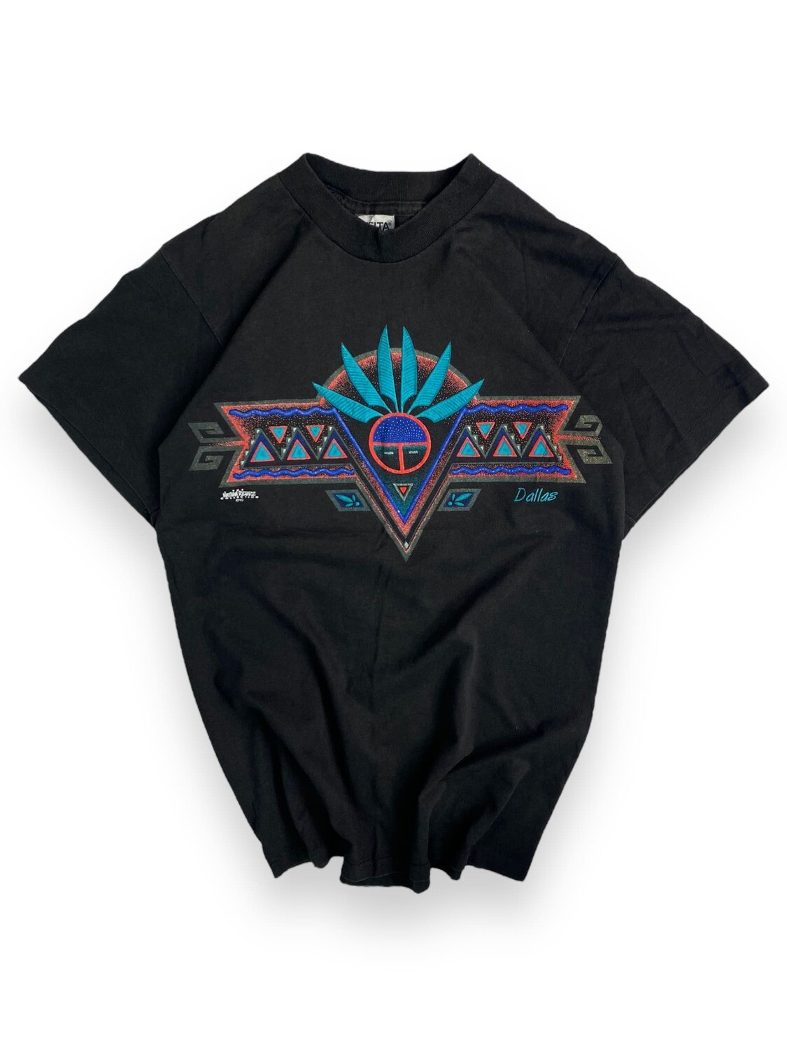 T-shirt z nadrukiem &quot;Dallas&quot; (XS)
