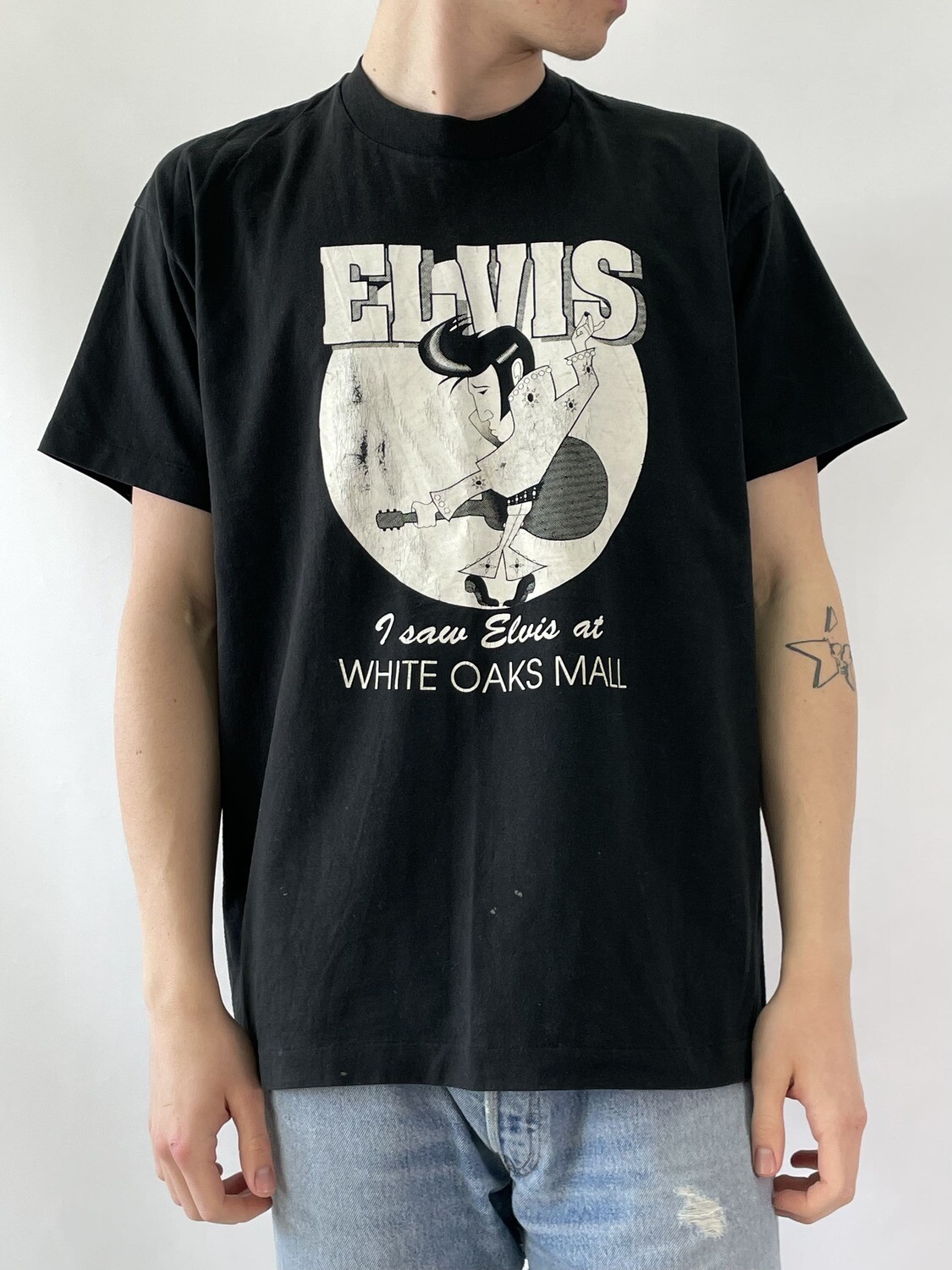T-shirt z nadrukiem &quot;Elvis Presley&quot; (XL)