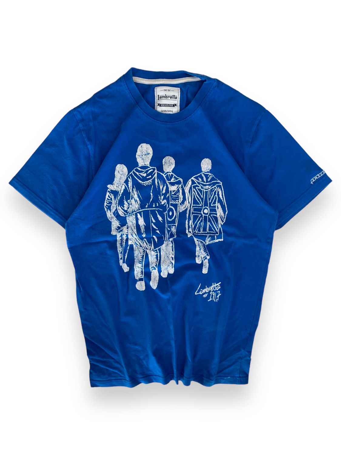 T-shirt z nadrukiem &quot;Lambrella&quot; (S)