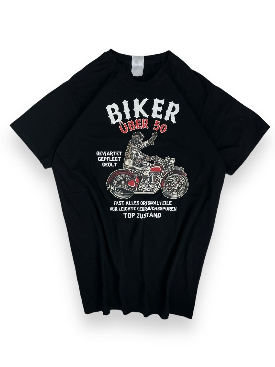 T-shirt z nadrukiem Harley Davidson (L)