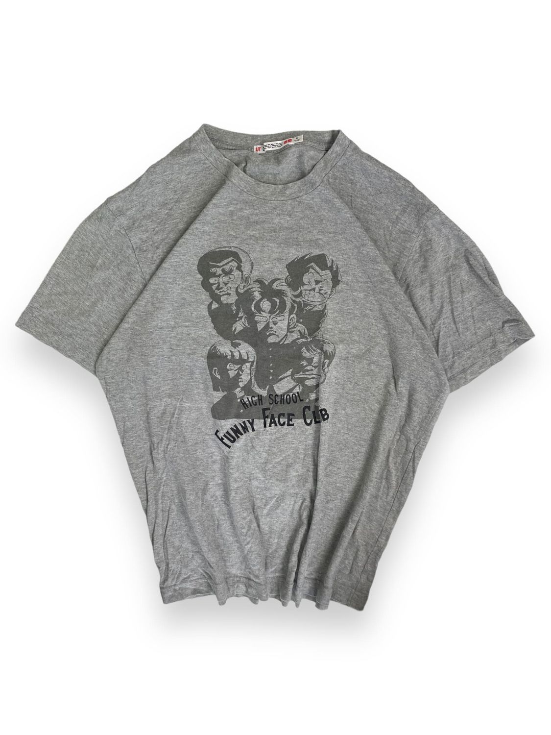 T-shirt z nadrukiem &quot;Funny Face Club&quot; (M)